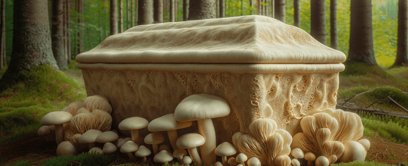 Coffins Made from Mushroom Mycelium May Be the Future of Green Burials