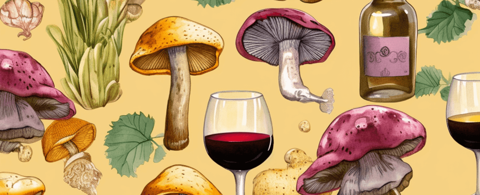 The Best Wines to Pair with 8 Common Mushrooms